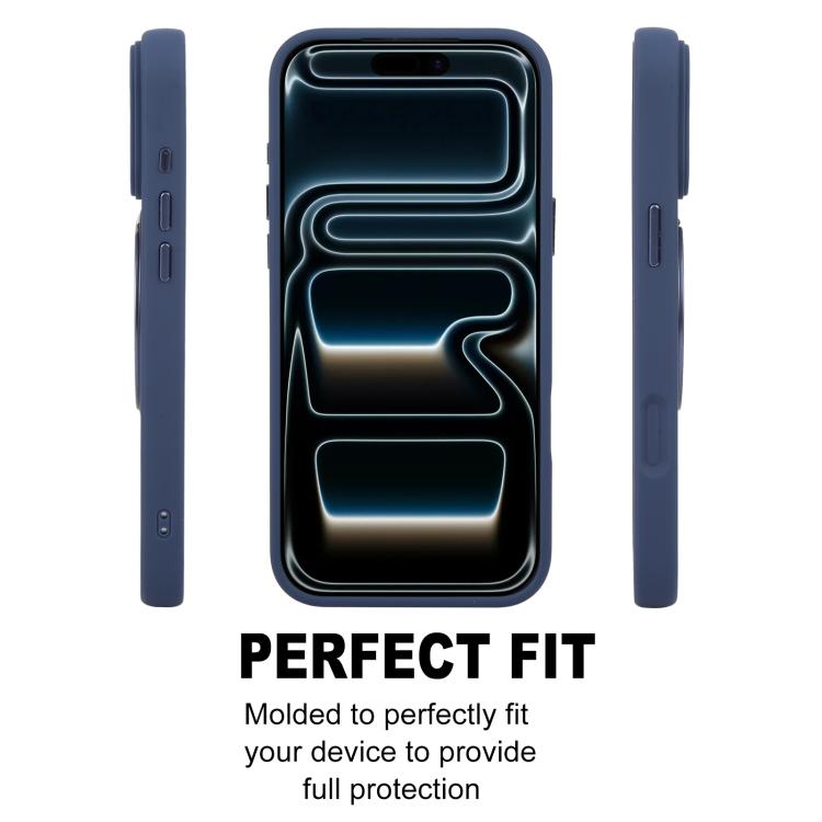For iPhone 17 Pro Max GEBEI Jazz Series 360 Degree Rotation Holder Skin Feel Frosted MagSafe Phone Case