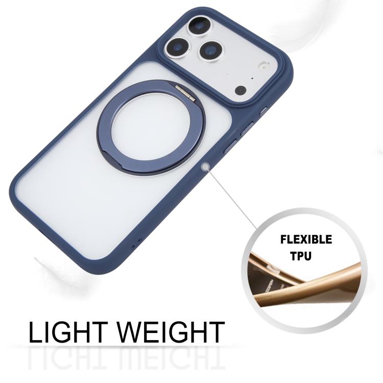 For iPhone 17 Pro Max GEBEI Jazz Series 360 Degree Rotation Holder Skin Feel Frosted MagSafe Phone Case