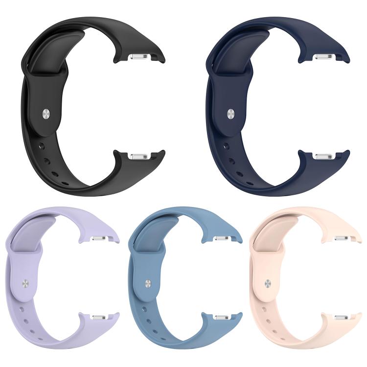 For Samsung Galaxy Watch8 / 8 Classic 5 Pack xDfind Reverse Buckle Silicone Watch Band