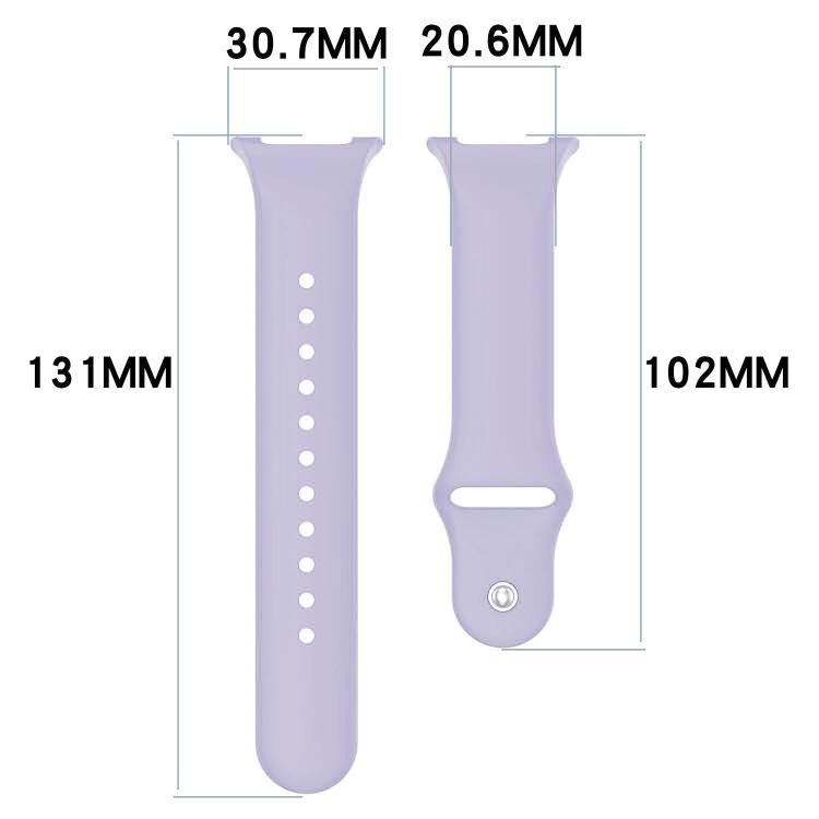 For Samsung Galaxy Watch8 / 8 Classic 5 Pack xDfind Reverse Buckle Silicone Watch Band