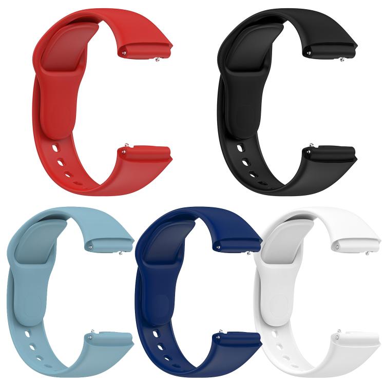 For Redmi Watch 3 Active / Watch 3 Lite 5 Pack xDfind Solid Color Silicone Watch Band