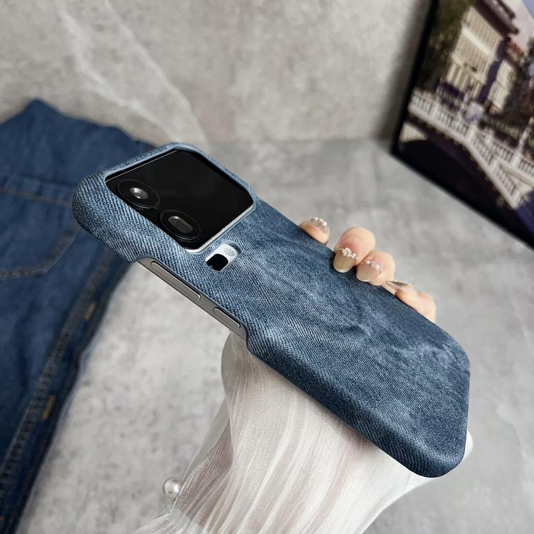 For Xiaomi 17 Pro Denim MagSafe Magnetic PC + PU Phone Case