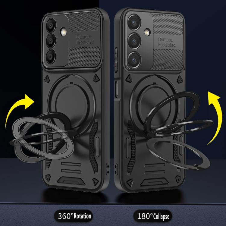 For Samsung Galaxy A16 5G / 4G MagSafe 2 in 1 TPU Phone Case with Rotating Holder