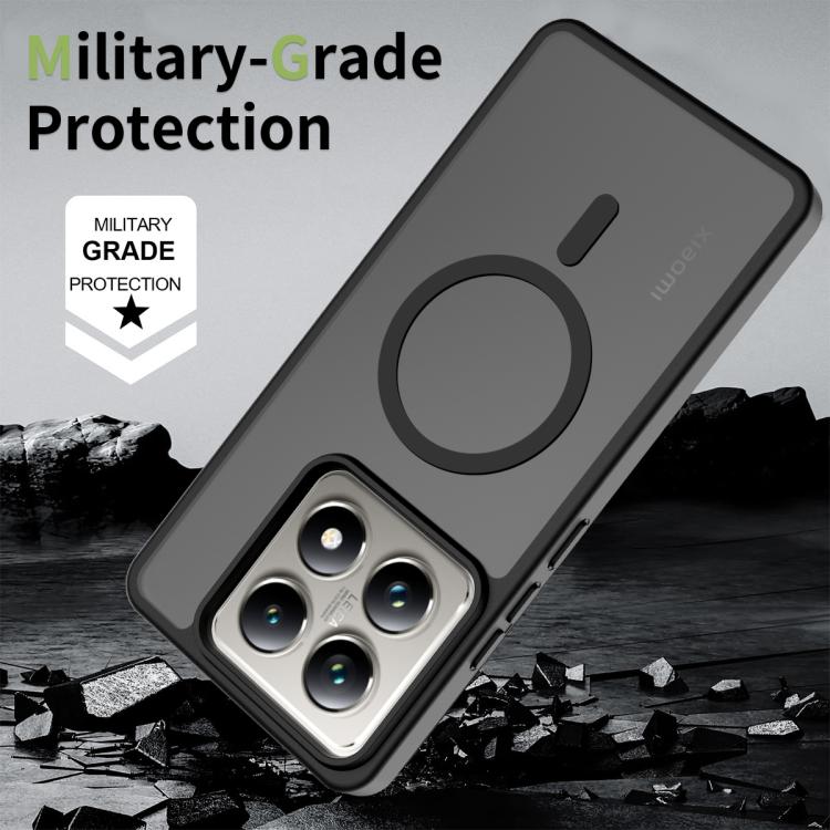 For Xiaomi 14T Pro Skin Feel TPU Hybrid PC MagSafe Phone Case