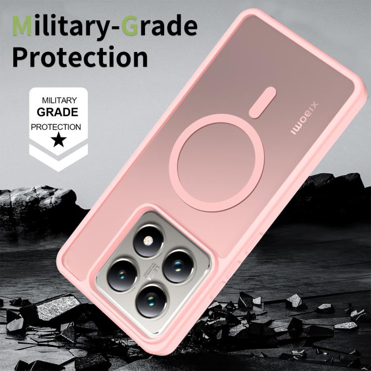 For Xiaomi 14T Pro Skin Feel TPU Hybrid PC MagSafe Phone Case