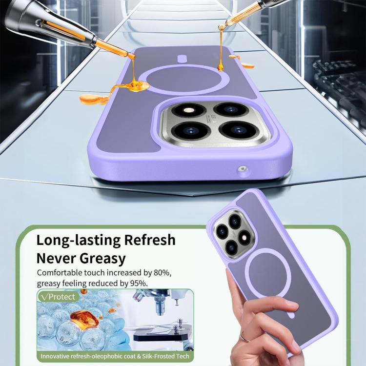 For Xiaomi 14T Pro Skin Feel TPU Hybrid PC MagSafe Phone Case