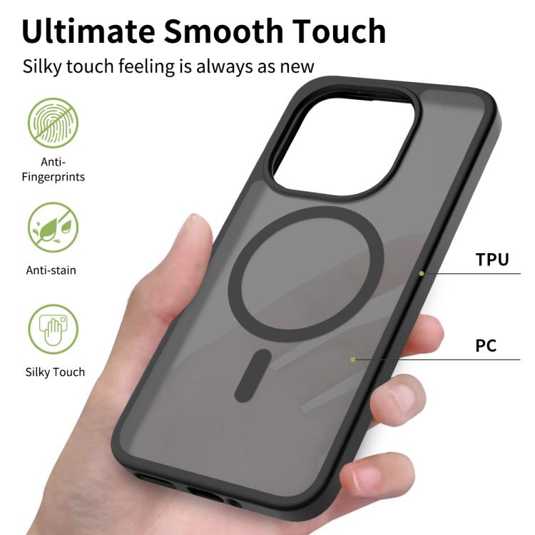 For Xiaomi 15T 5G Skin Feel TPU Hybrid PC MagSafe Phone Case