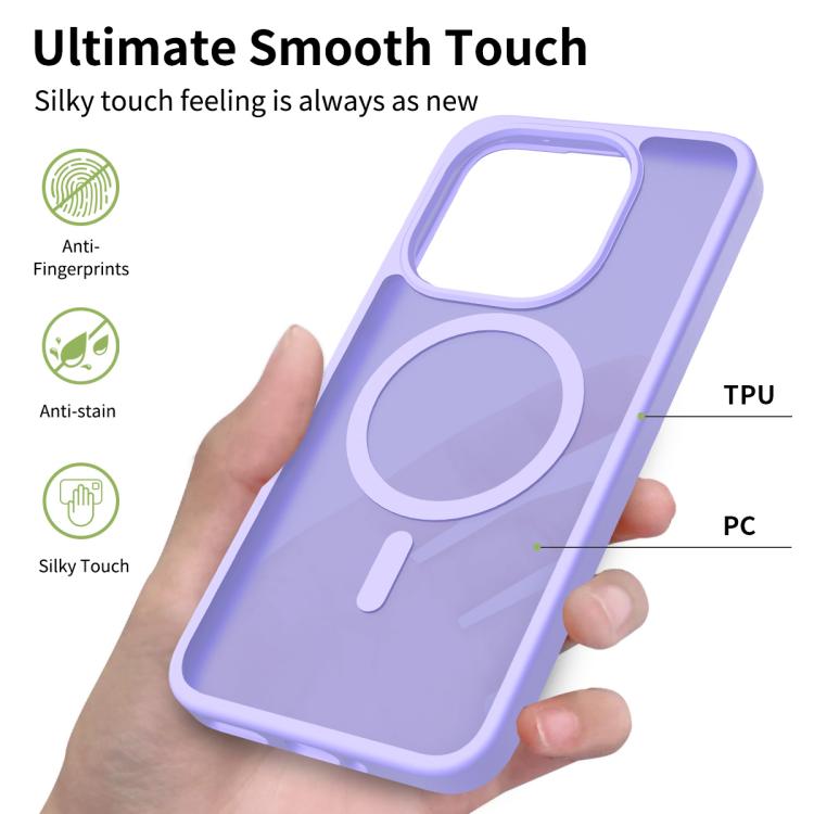 For Xiaomi 15T 5G Skin Feel TPU Hybrid PC MagSafe Phone Case