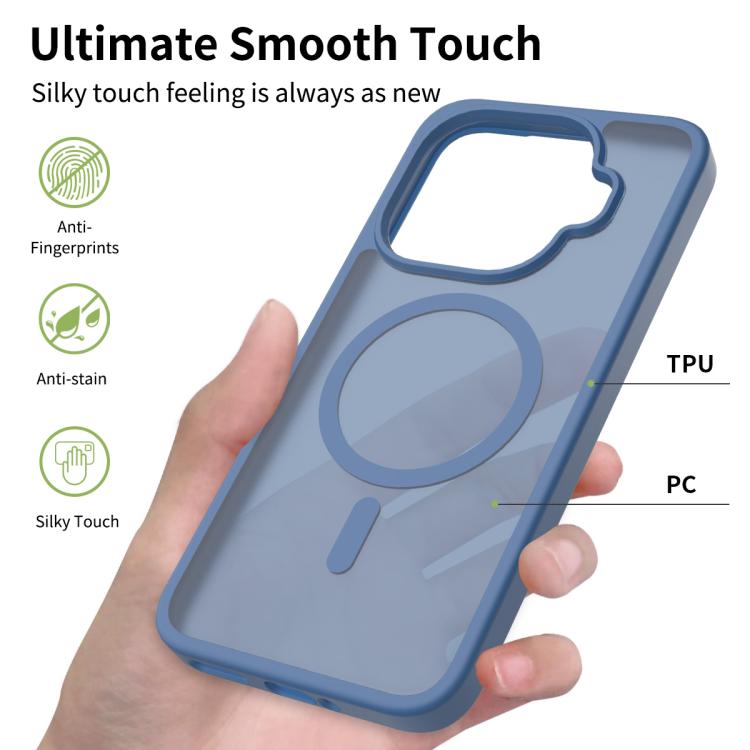 For Xiaomi 15T Pro 5G Skin Feel TPU Hybrid PC MagSafe Phone Case