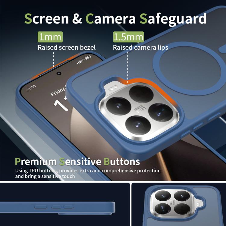 For Xiaomi 15T Pro 5G Skin Feel TPU Hybrid PC MagSafe Phone Case