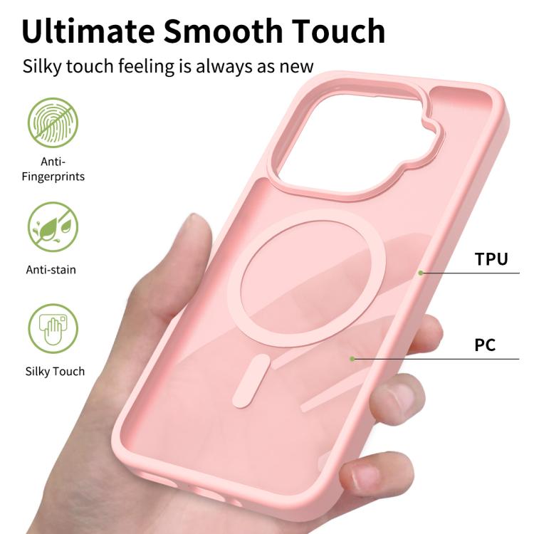 For Xiaomi 15T Pro 5G Skin Feel TPU Hybrid PC MagSafe Phone Case