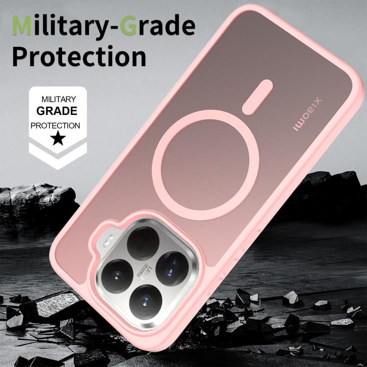 For Xiaomi 15T Pro 5G Skin Feel TPU Hybrid PC MagSafe Phone Case
