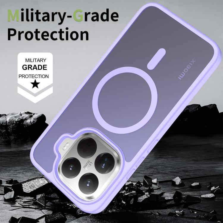For Xiaomi 15T Pro 5G Skin Feel TPU Hybrid PC MagSafe Phone Case