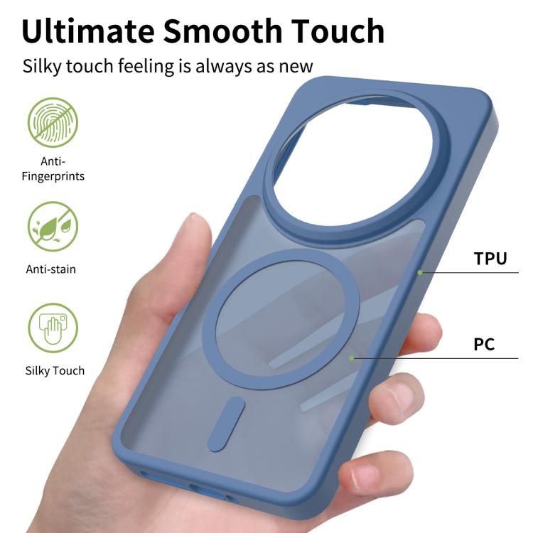 For Xiaomi 15 Ultra Skin Feel TPU Hybrid PC MagSafe Phone Case