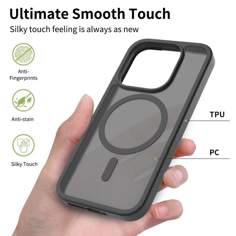 For Xiaomi 17 Skin Feel TPU Hybrid PC MagSafe Phone Case