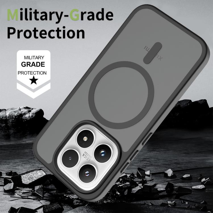For Xiaomi 17 Skin Feel TPU Hybrid PC MagSafe Phone Case
