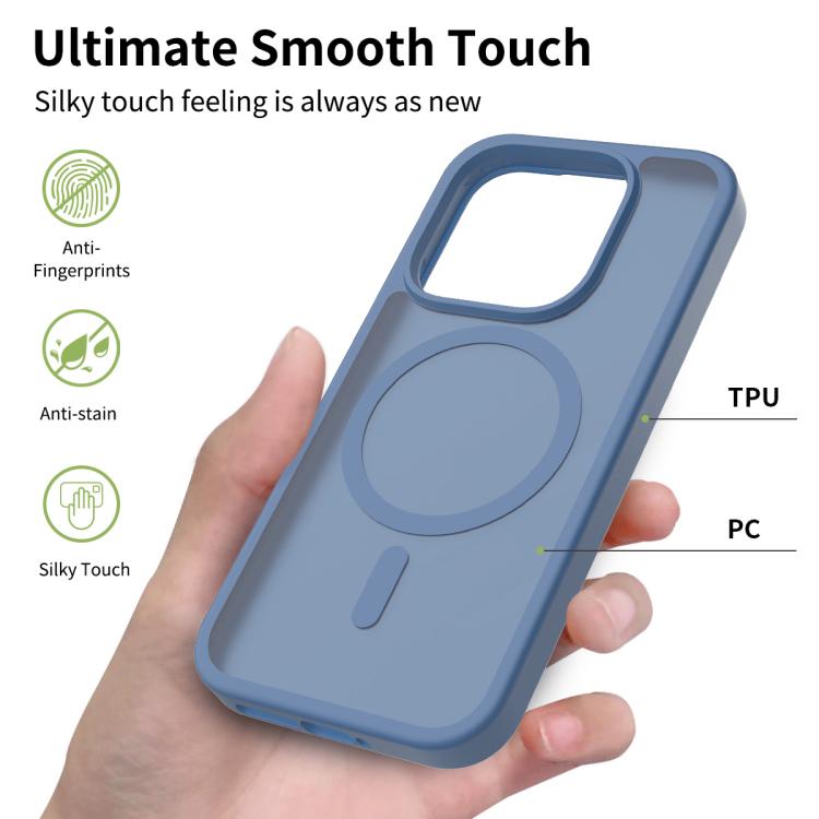 For Xiaomi 17 Skin Feel TPU Hybrid PC MagSafe Phone Case