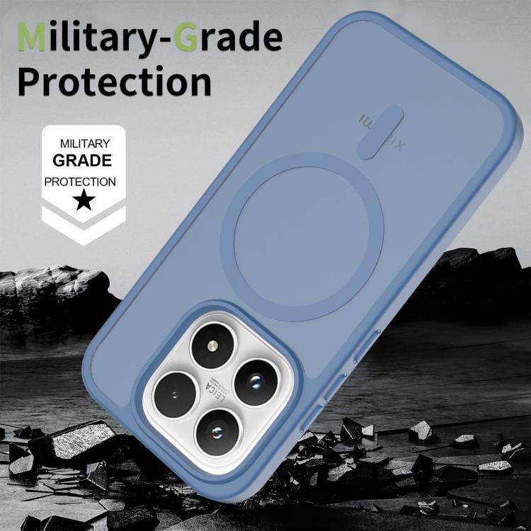 For Xiaomi 17 Skin Feel TPU Hybrid PC MagSafe Phone Case