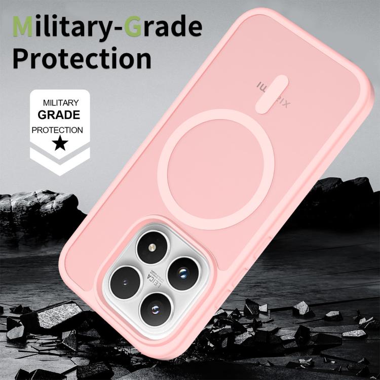 For Xiaomi 17 Skin Feel TPU Hybrid PC MagSafe Phone Case