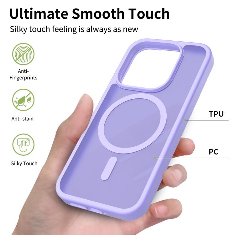 For Xiaomi 17 Skin Feel TPU Hybrid PC MagSafe Phone Case