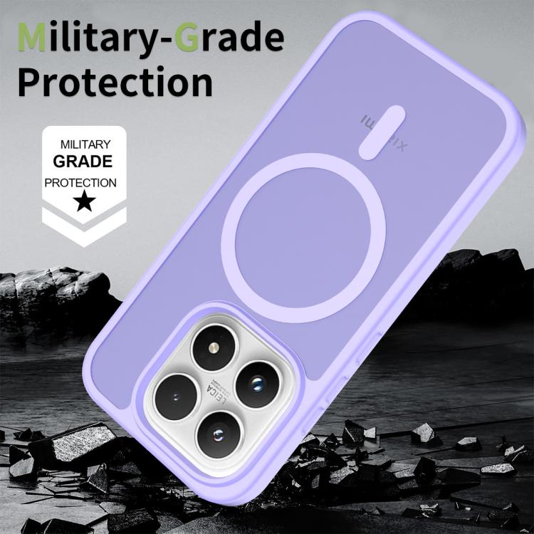 For Xiaomi 17 Skin Feel TPU Hybrid PC MagSafe Phone Case
