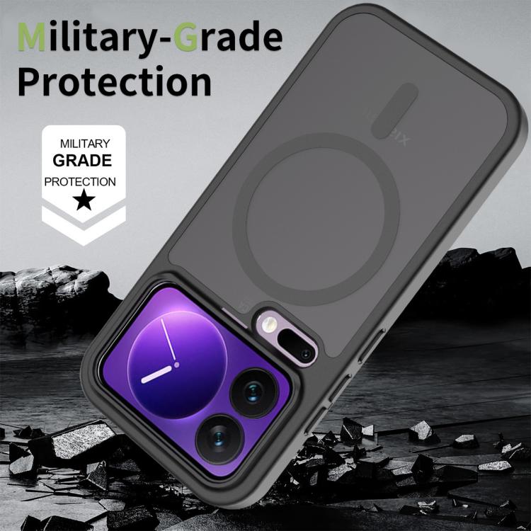 For Xiaomi 17 Pro Skin Feel TPU Hybrid PC MagSafe Phone Case