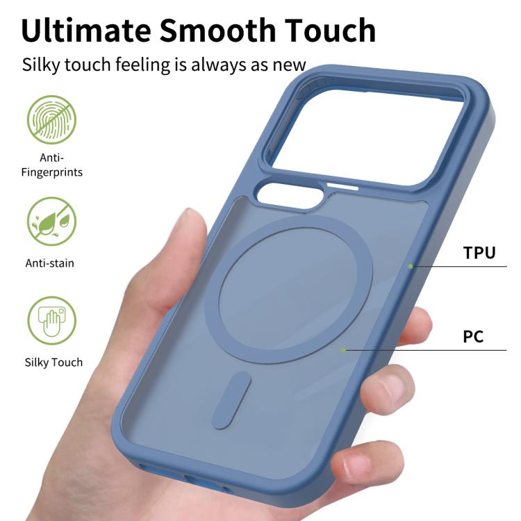 For Xiaomi 17 Pro Skin Feel TPU Hybrid PC MagSafe Phone Case