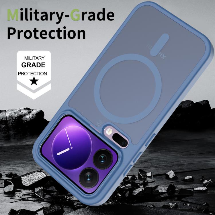 For Xiaomi 17 Pro Skin Feel TPU Hybrid PC MagSafe Phone Case