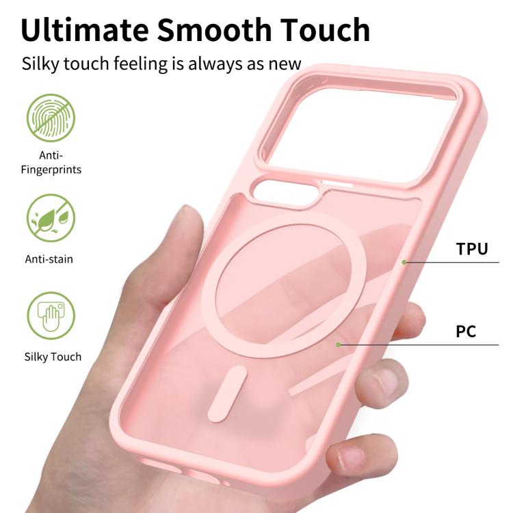 For Xiaomi 17 Pro Skin Feel TPU Hybrid PC MagSafe Phone Case
