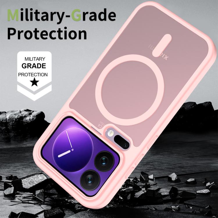 For Xiaomi 17 Pro Skin Feel TPU Hybrid PC MagSafe Phone Case
