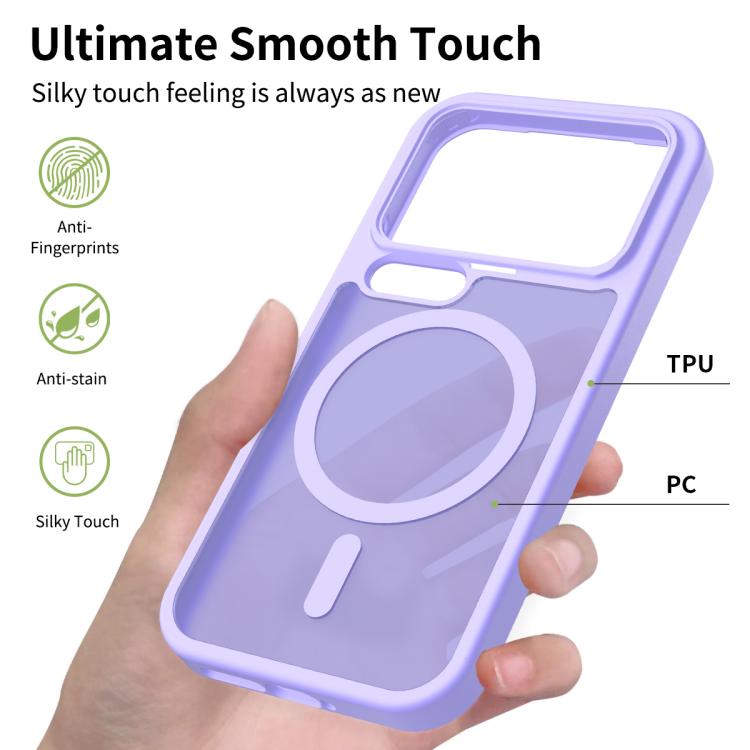For Xiaomi 17 Pro Skin Feel TPU Hybrid PC MagSafe Phone Case