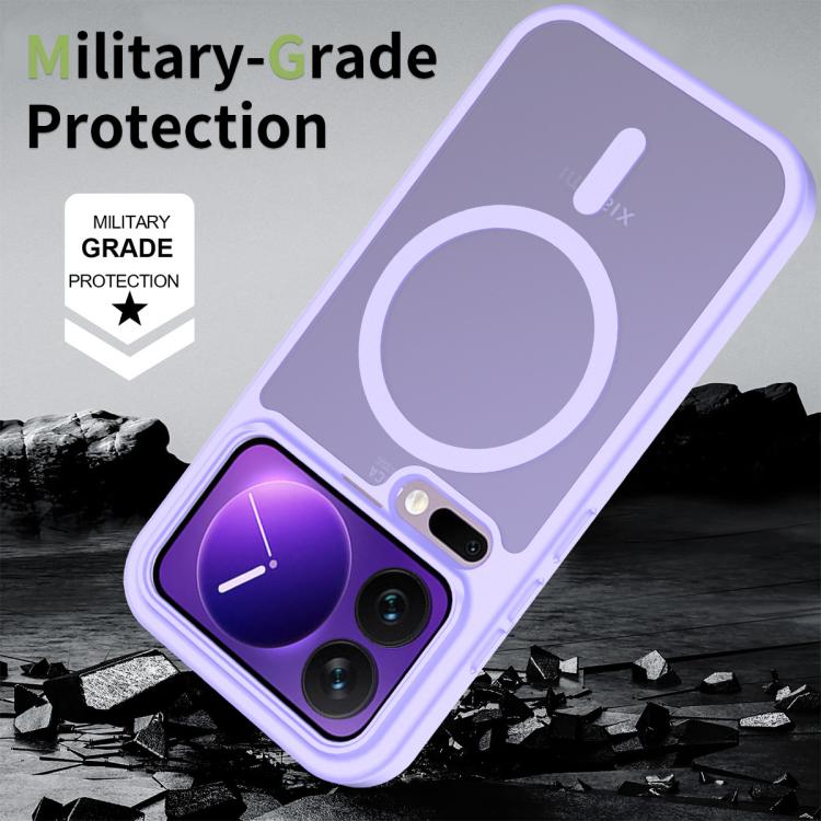 For Xiaomi 17 Pro Skin Feel TPU Hybrid PC MagSafe Phone Case