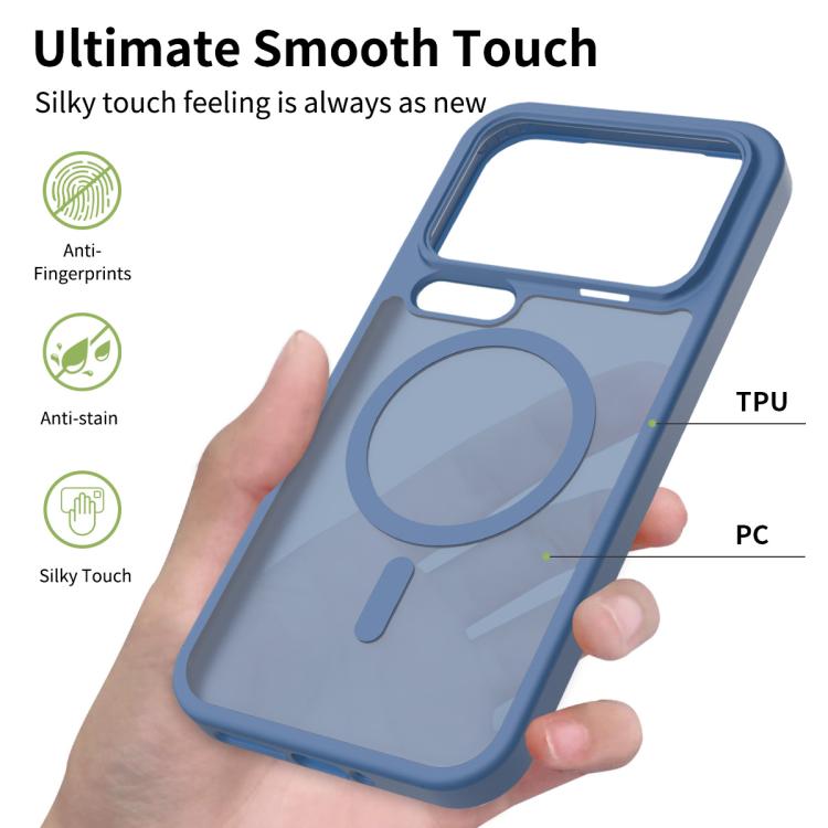 For Xiaomi 17 Pro Max Skin Feel TPU Hybrid PC MagSafe Phone Case