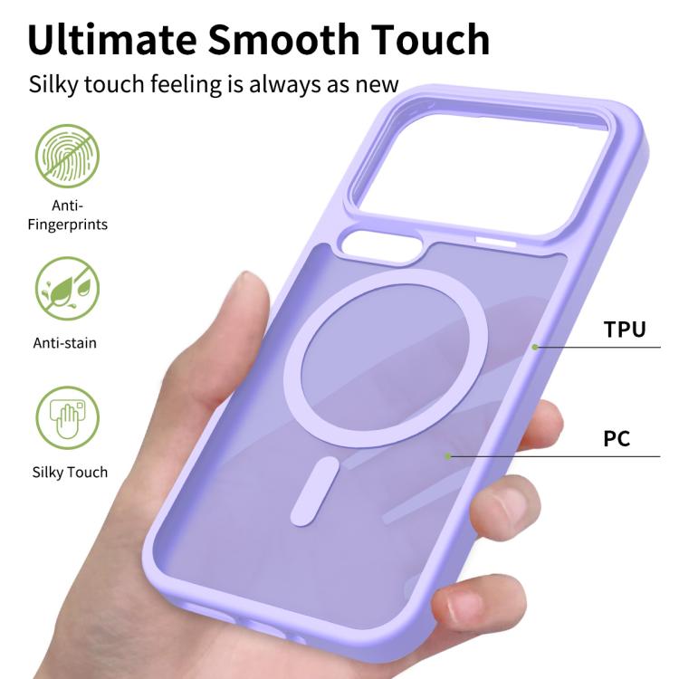 For Xiaomi 17 Pro Max Skin Feel TPU Hybrid PC MagSafe Phone Case