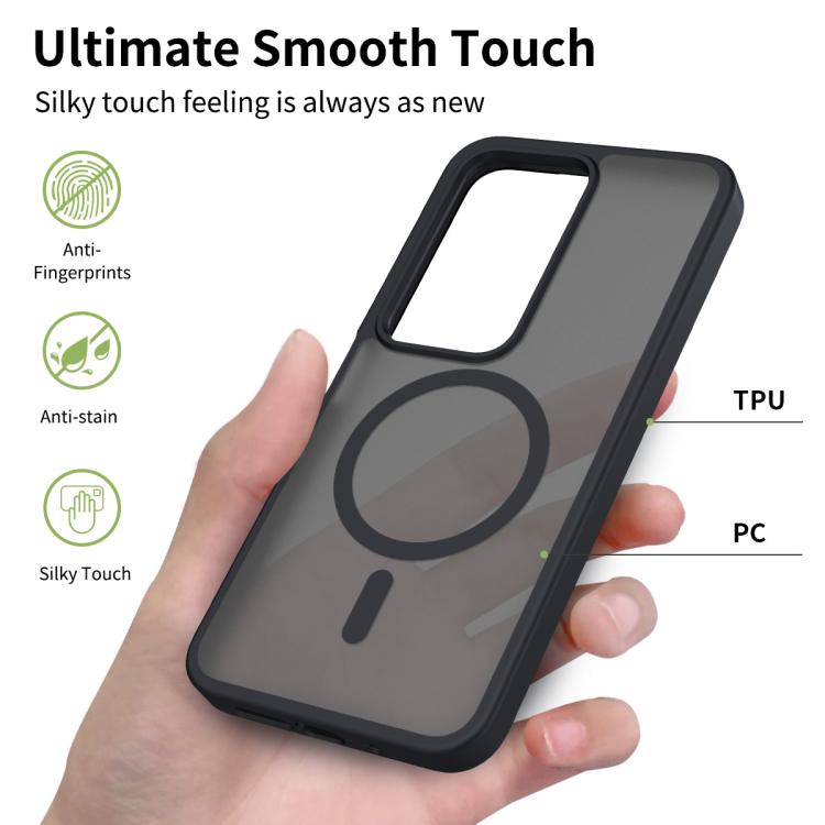 For Redmi 15 5G Global / 15 4G SEA 169.5mm Skin Feel TPU Hybrid PC MagSafe Phone Case