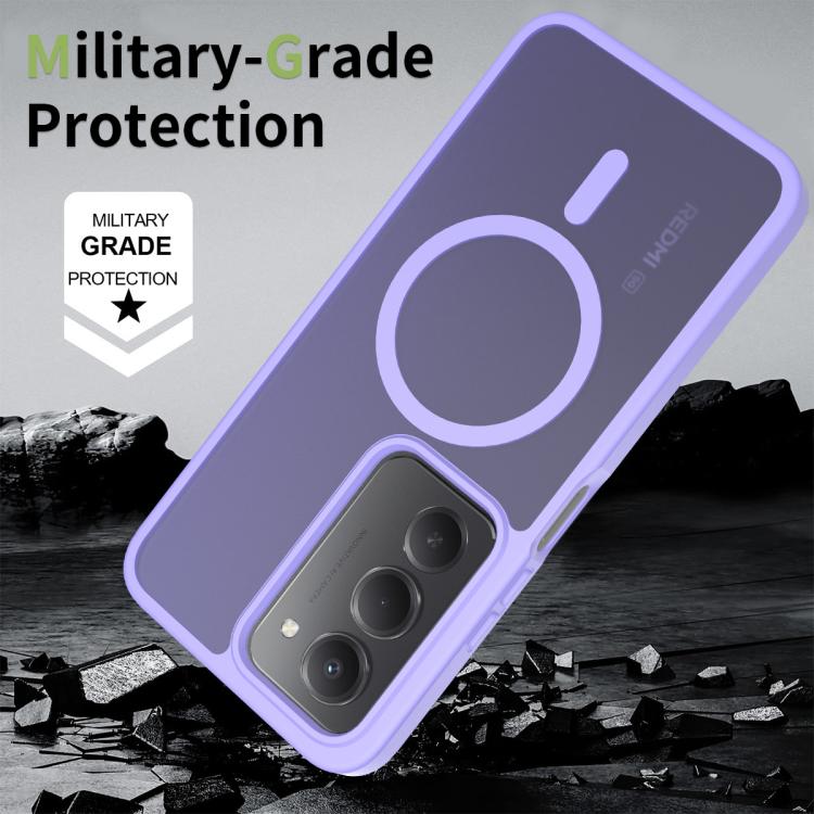 For Redmi 15 5G Global / 15 4G SEA 169.5mm Skin Feel TPU Hybrid PC MagSafe Phone Case