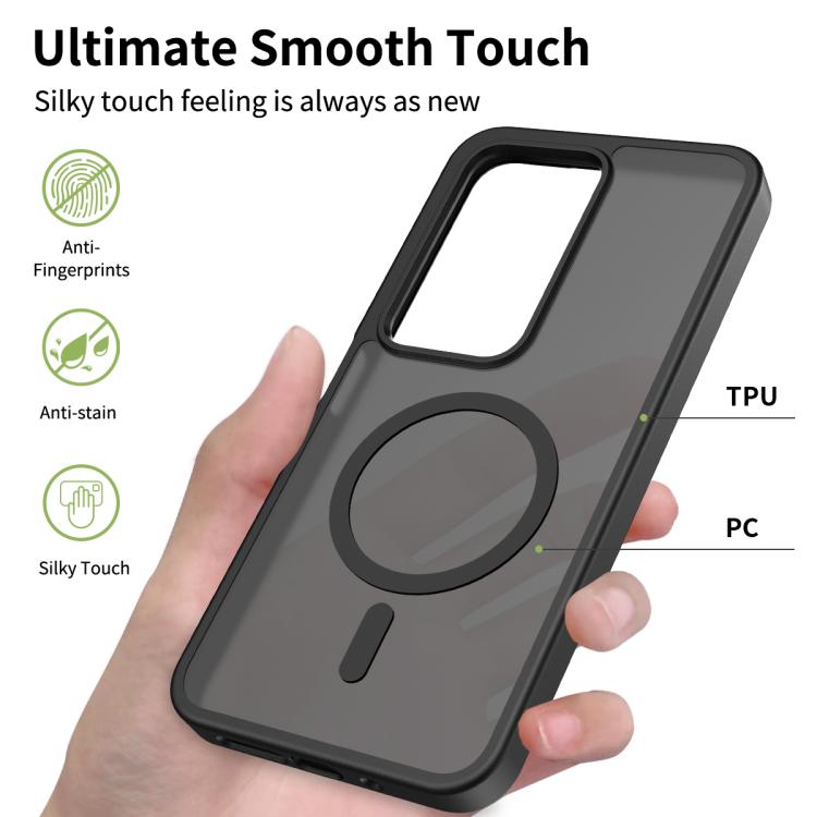 For Redmi 15 5G / 4G EU 171mm Skin Feel TPU Hybrid PC MagSafe Phone Case