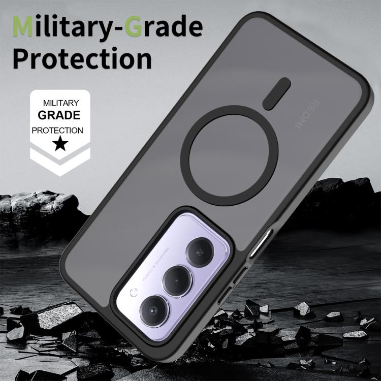 For Redmi 15 5G / 4G EU 171mm Skin Feel TPU Hybrid PC MagSafe Phone Case