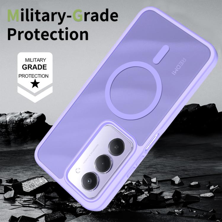 For Redmi 15 5G / 4G EU 171mm Skin Feel TPU Hybrid PC MagSafe Phone Case