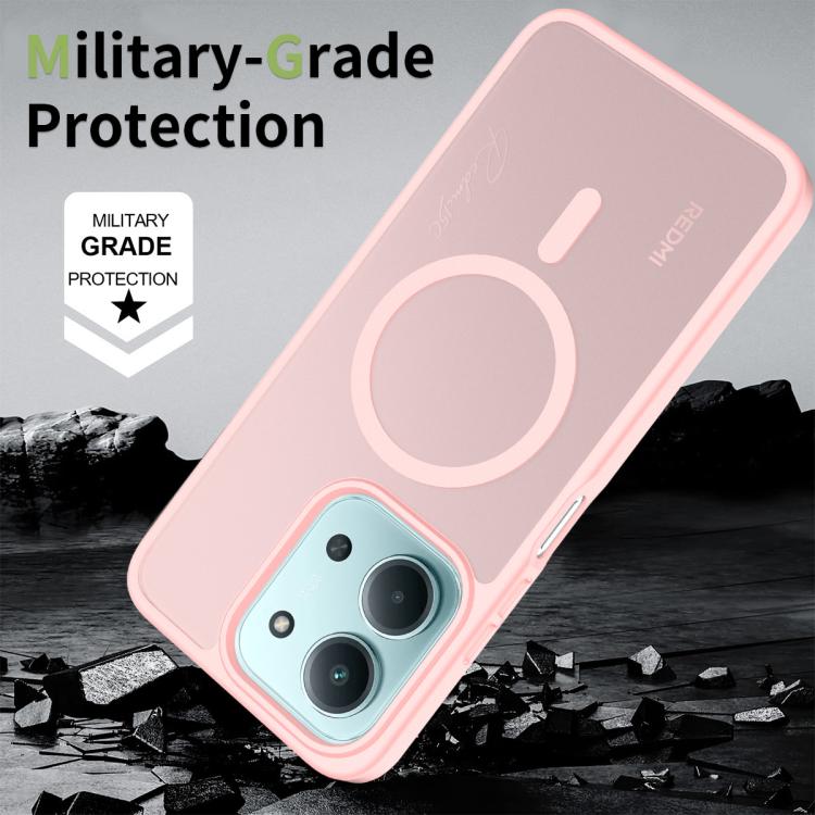 For Redmi 15C 5G / 4G Global 171mm / Poco C85 4G Skin Feel TPU Hybrid PC MagSafe Phone Case
