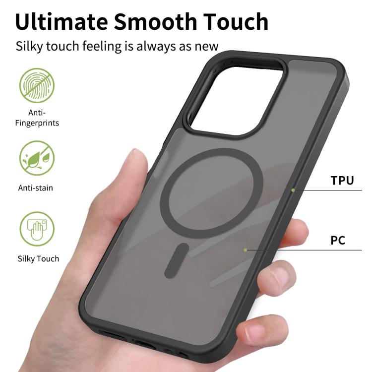For Redmi 15C 5G / 4G EU 173mm / Poco C85 5G Skin Feel TPU Hybrid PC MagSafe Phone Case