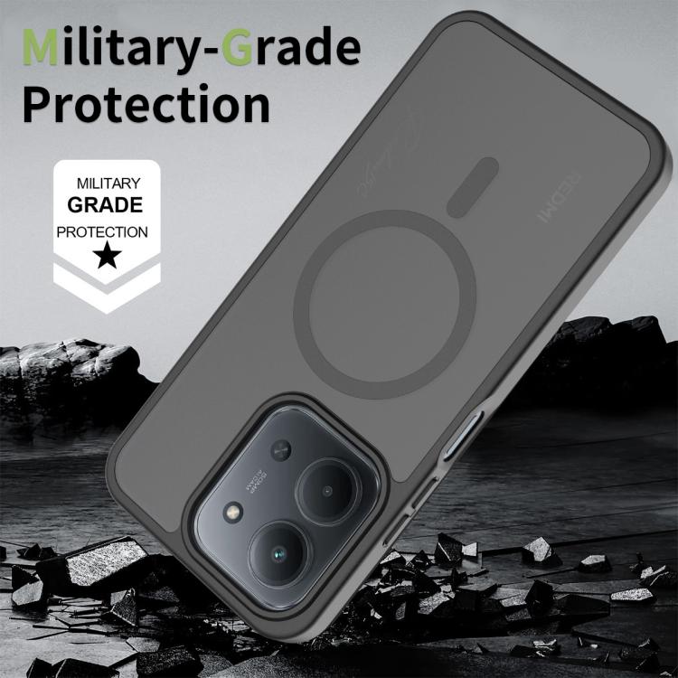 For Redmi 15C 5G / 4G EU 173mm / Poco C85 5G Skin Feel TPU Hybrid PC MagSafe Phone Case