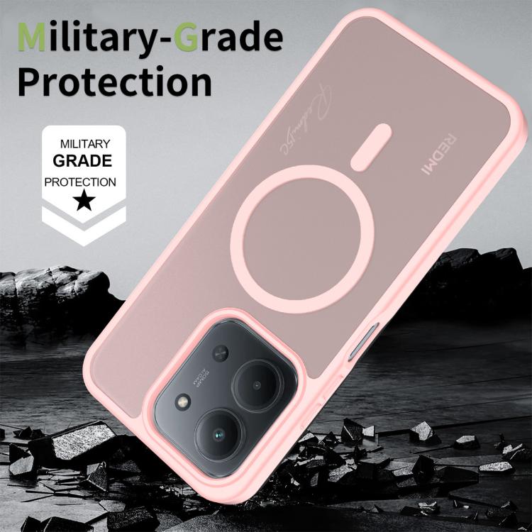 For Redmi 15C 5G / 4G EU 173mm / Poco C85 5G Skin Feel TPU Hybrid PC MagSafe Phone Case