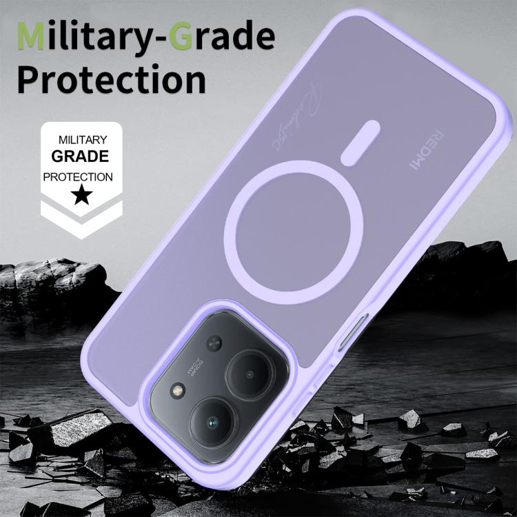 For Redmi 15C 5G / 4G EU 173mm / Poco C85 5G Skin Feel TPU Hybrid PC MagSafe Phone Case
