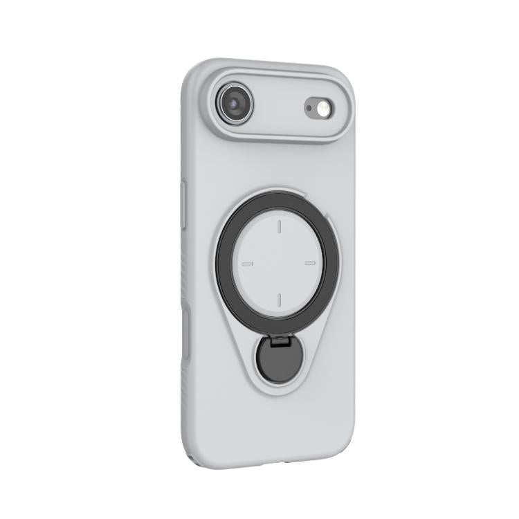 For iPhone Air Ring Shield MagSafe TPU Phone Case with 360 Degree Rotating Holder