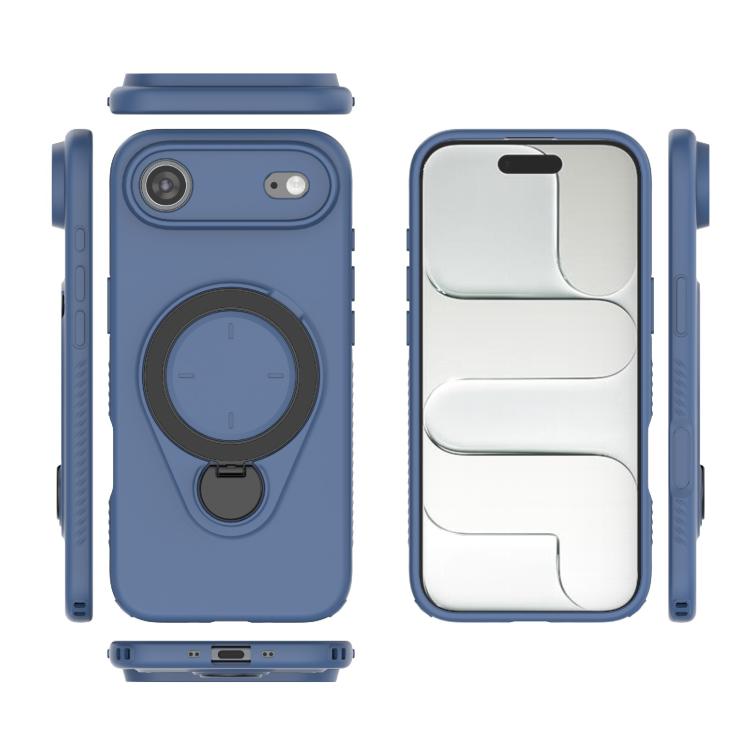 For iPhone Air Ring Shield MagSafe TPU Phone Case with 360 Degree Rotating Holder