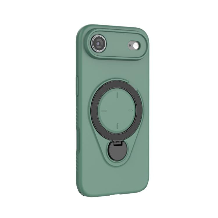 For iPhone Air Ring Shield MagSafe TPU Phone Case with 360 Degree Rotating Holder