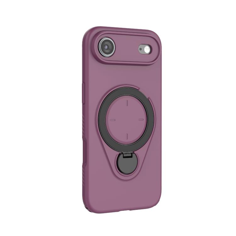 For iPhone Air Ring Shield MagSafe TPU Phone Case with 360 Degree Rotating Holder