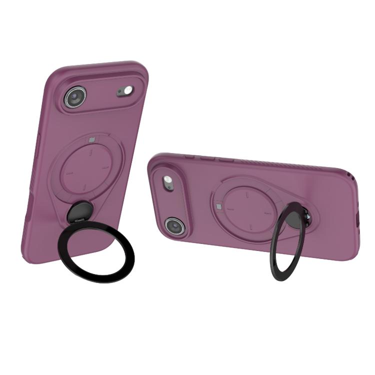 For iPhone Air Ring Shield MagSafe TPU Phone Case with 360 Degree Rotating Holder