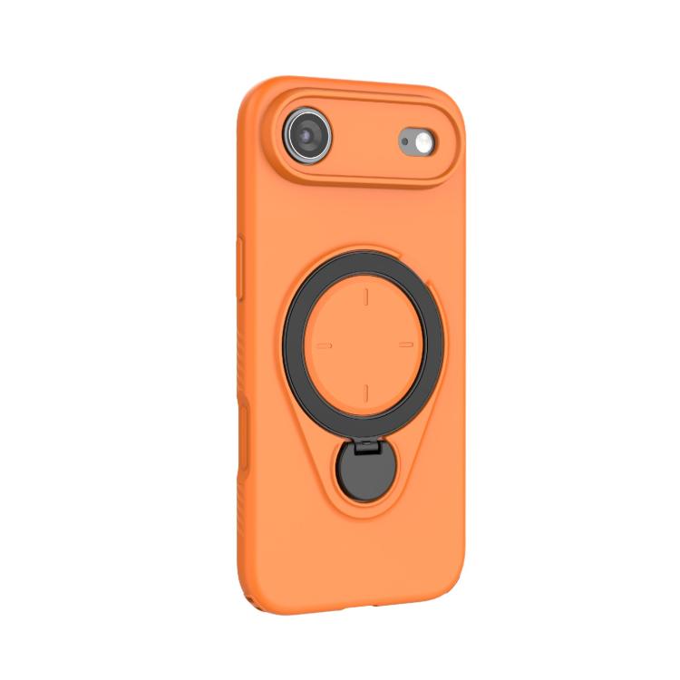 For iPhone Air Ring Shield MagSafe TPU Phone Case with 360 Degree Rotating Holder